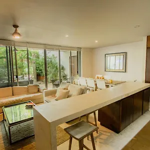 Ideal 4 Groups Aldeazama 2br 10pax Apt Papaya Playa Mexico